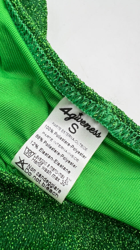 Costume lurex e cartellino