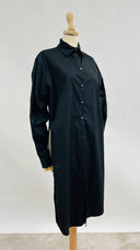 Camicia asimmetrica nera ALBINO