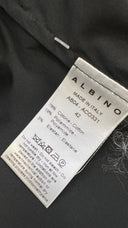 Camicia asimmetrica nera ALBINO
