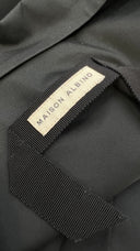 Camicia asimmetrica nera ALBINO