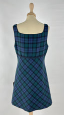 Abito corto tartan Vivetta