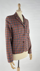 Giacca pied-de-poule 100% lana Jejia