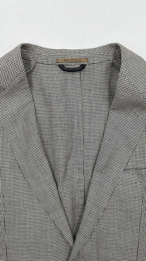 Blazer vintage in pied de poule