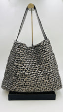 Borsa intrecciata Eckhaus Latta x Mango