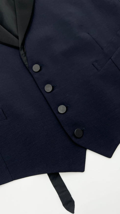 Completo tre pezzi blu