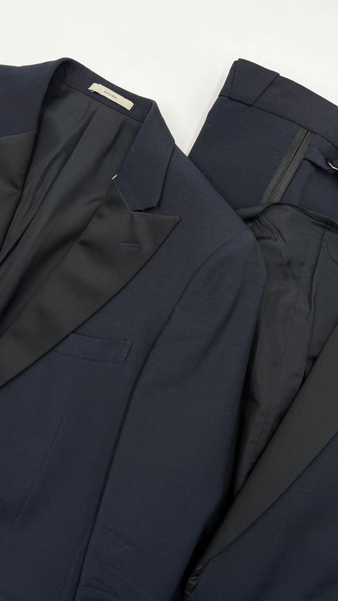 Completo tre pezzi blu