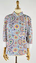 Camicia paisley multicolor
