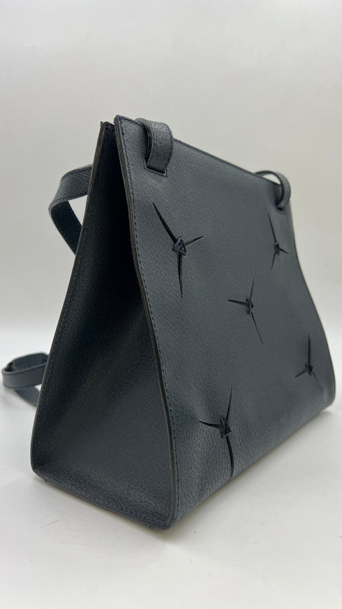 Borsa blu cut-out
