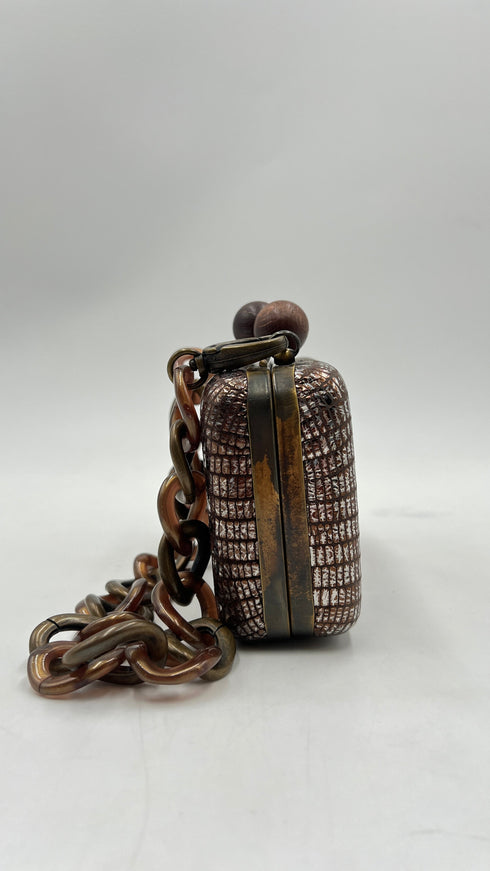 Mini borsa bronzo
