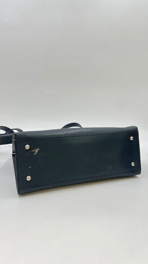 Borsa blu cut-out