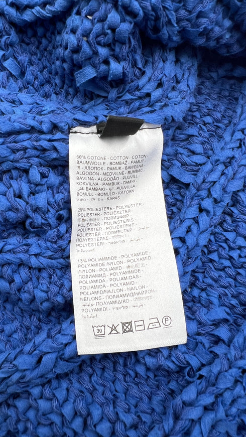 Maglia girocollo blu