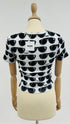 T-shirt stampa occhiali