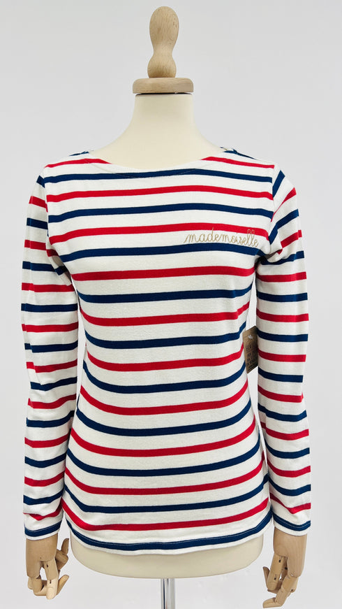 Longsleeve Mademoiselle a righe
