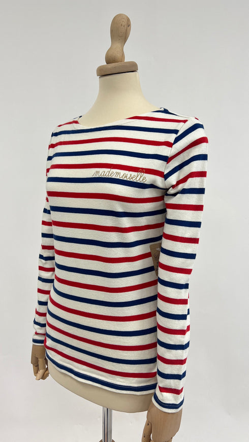 Longsleeve Mademoiselle a righe