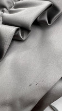 Abito arricciato argento Philosophy di Alberta Ferretti