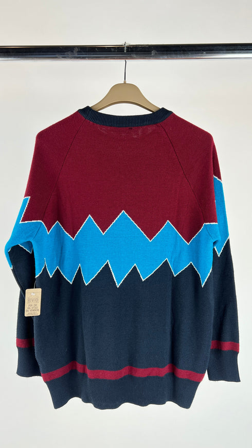 Maglia fantasia zig zag
