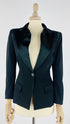 Blazer rever raso