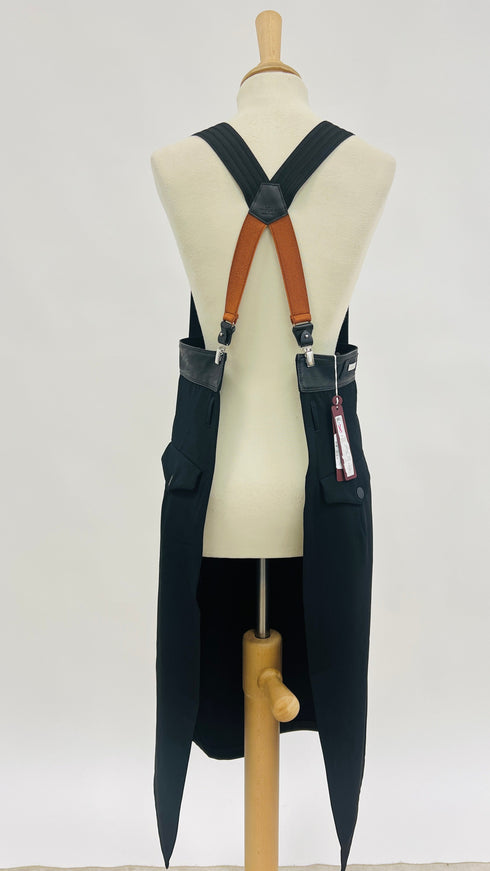 Abito/grembiule in pelle