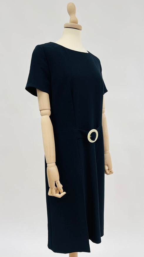 Abito midi vintage blu