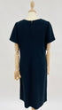 Abito midi vintage blu