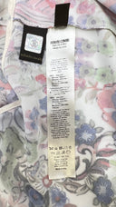 Abito a fiori con cartellino Roberto Cavalli