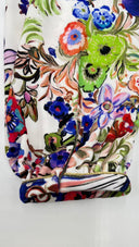 Abito a fiori con cartellino Roberto Cavalli