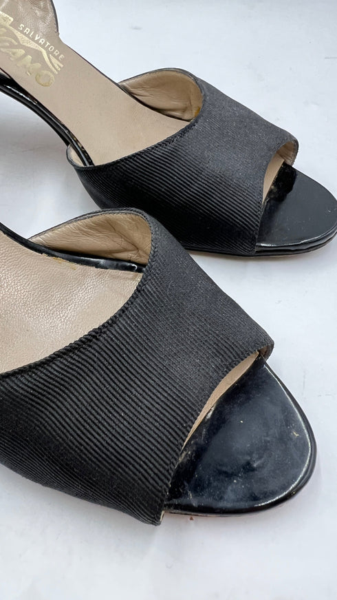Sandali vintage tacco basso