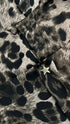 Blusa girocollo animalier