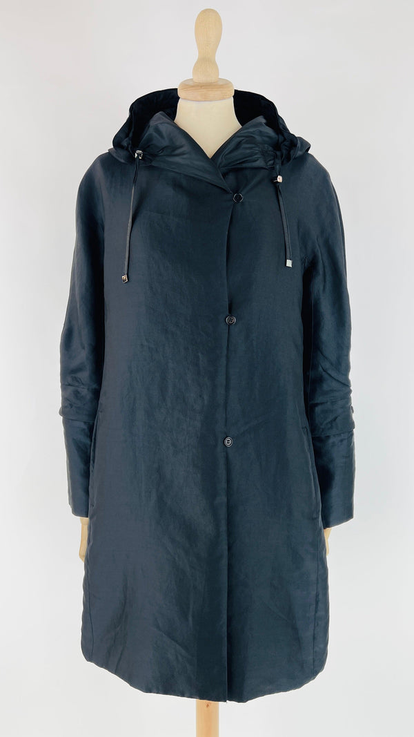 Parka leggero reversibile con cappuccio