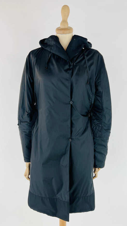 Parka leggero reversibile con cappuccio