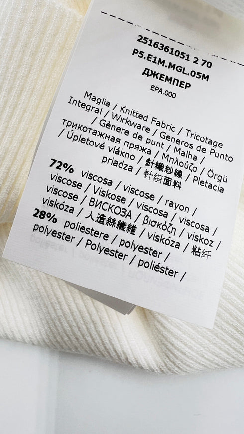 Longsleeve colo a fiocco