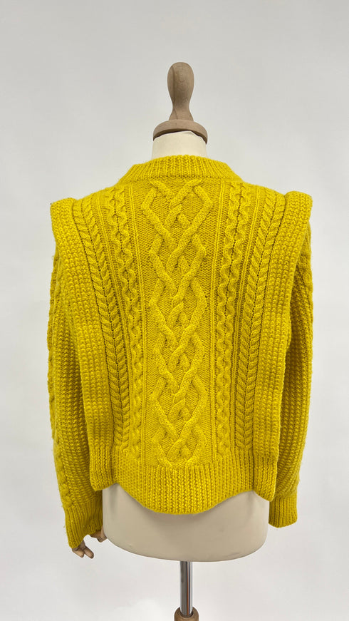 Maglia boxy spallata