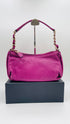 Borsa in pelle fuchsia