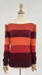 Maglia in cachemire a righe