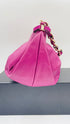 Borsa in pelle fuchsia