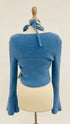 Cardigan con choker