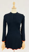 Maglia elasticizzata a costine