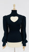 Maglia cut-out cuore