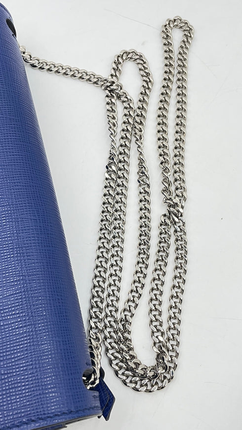 Borsa a tracolla blu