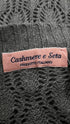 Cardigan a V traforato