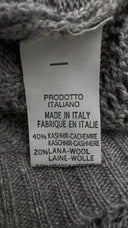Cardigan a V traforato CASHMERE e seta