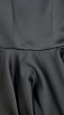 Abito lungo nero smanicato BOo a la mode
