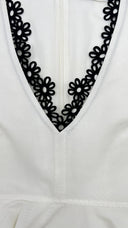 Abito midi fiori laser-cut Sportmax