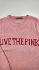 Maglione “Live The Pink” ALBERTA FERRETTI