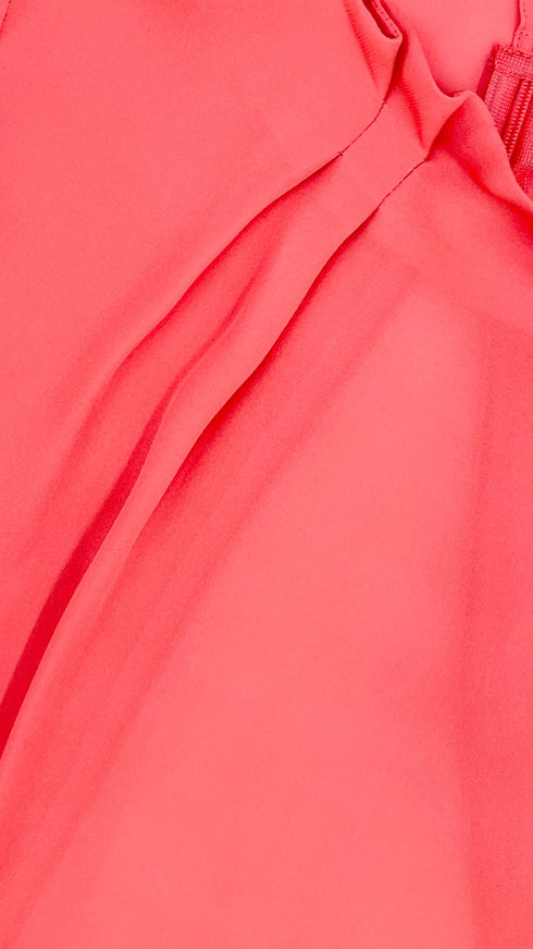 Blusa crepe rosa