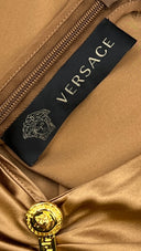 Abito midi asimmetrico Versace