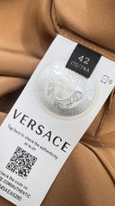 Abito midi asimmetrico Versace