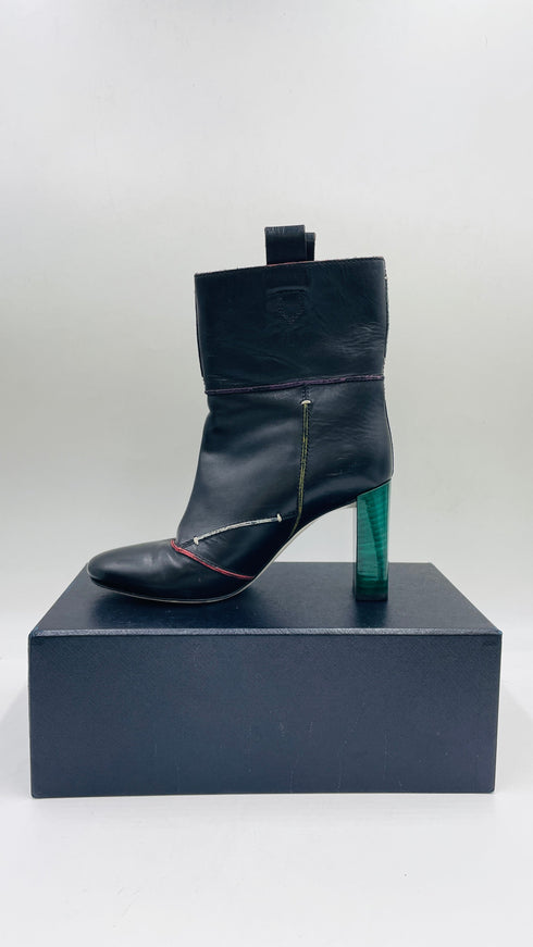 Stivaletto patchwork N.36