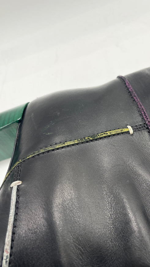 Stivaletto patchwork N.36