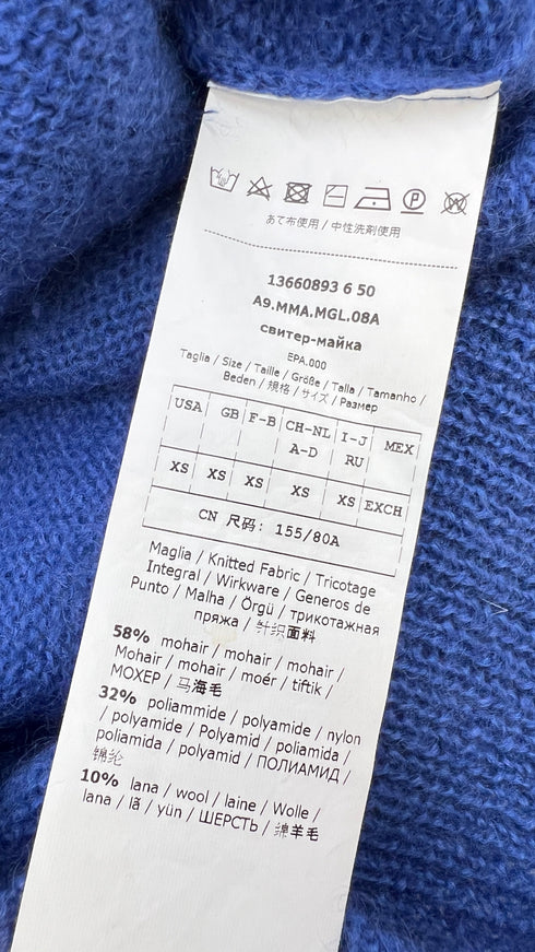 Maxi maglione mohair